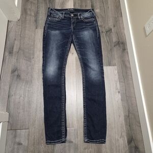 Silver Jeans Suki Cotton Blend Jeans